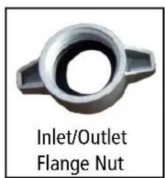 Inlet/Outlet Flange Nut