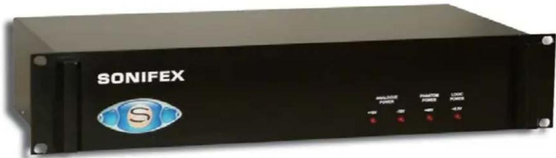 SONIFEX S ANALOGUE POWER -4.5V -2.5V -1.5V -0.5V -0.2V