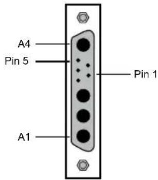 A4 Pin 5 Pin 1 A1