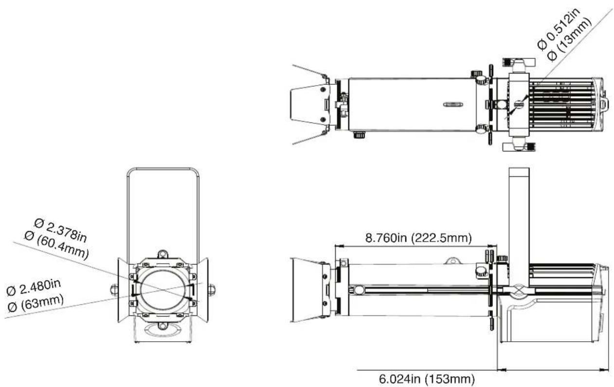 Adj Encore Profile Mini WW - 15-30 LENS INSTALLED - 1