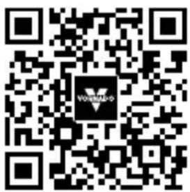 QR code with central logo containing 'V00000-6'