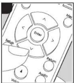 Enter Setup Return Audio Volume
