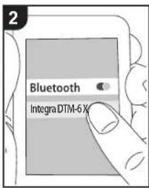 2 Bluetooth Integra DTM-6X