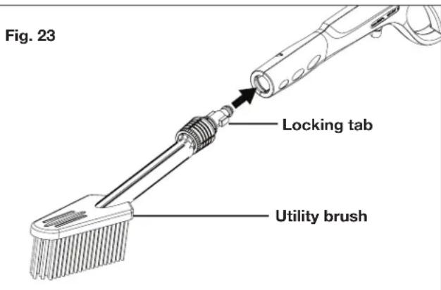 Sun Joe SPX2700-MAX-RM - Using the Feather Bristle Pressure Washer Utility Brush - 1