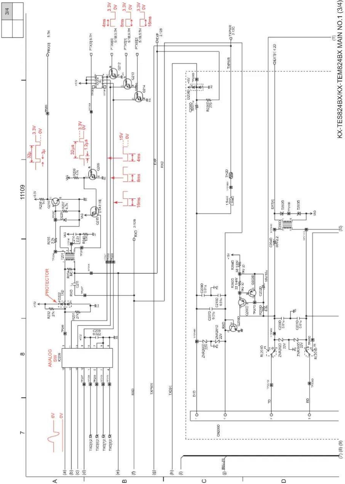 7 8 11109 3/4 A 6V 0V (a) (b) (c) (d) TXD[5/2.7A] TXD[8/2.7A] TXD[7/2.7A] TXD[8/2.7A] ANALOG SW IC200 R232 27k R231 27k R234 NC TP246 +15V TXD TXD[5/2.7A] TXD[8/2.7A] TXD[7/2.7A] TXD[8/2.7A] PROTECTOR R235 2.2k TP250 Q210 13.5V TP260 R238 1k 3μ 3.3V 0V TP260 PRX[0] 5.7H TP260 32µ 3.3V 0V 32µs 1.2µs 3.3V 0V TP260 Q215 DTA114E TP260 Q209 TP260 R235 2.2k TP250 Q210 13.5V TP260 R238 1k 3μ 3.3V 0V TP260 Q215 DTA114E TP260 Q209 TP260 R235 2.2k TP250 Q210 13.5V TP260 R238 1k 3μ 3.3V 0V TP260 Q210 TP260 R235 2.2k TP250 Q210 13.5V TP260 R238 1k 3μ 3.3V 0V TP260 Q215 DTA114E TP260 Q209 TP260 R235 2.2k TP1756 Q215 1.4k TP1756 Q215 1.4k TP1756 Q215 1.4k TP1756 Q215 1.4k TP1756 Q215 1.4k TP1756 Q215 1.4k TP1756 Q215 1.4k TPXWWR TXD[4] TXD[4] (b) (c) (d) (e) (f) (g) (h) (i) (j) (k) (d) (e) (f) (g) (h) (i) (j) (k) (d) (e) (f) (g) (h) (i) (j) (k) (d) (e) (f) (g) (h) (i) (j) (k) (d) (e) (f) (g) (h) (i) (j) (k) (d) (e) (f) (g) (h) (i) (j) (k) (d) (e) (f) (g) (h) (i) (j) (k) (d) (f) (g) (h) (i) (j) (k) (d) (e) (f) (g) (h) (i) (j) (k) (d) (e) (f) (g) (h) (i) (j) (k) (d) (e) (f) (g)