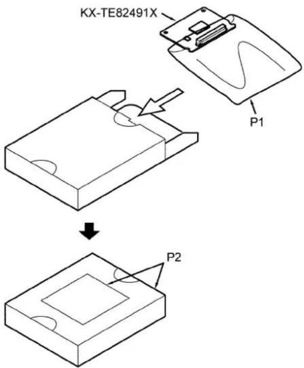 KX-TE82491X P1 P2