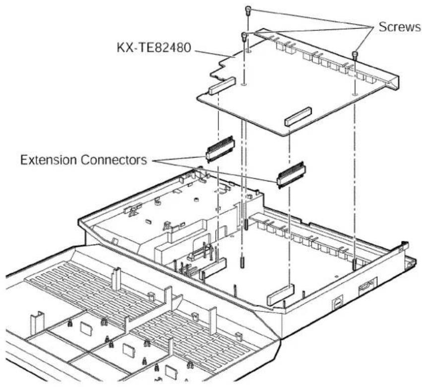 Screws KX-TE82480 Extension Connectors