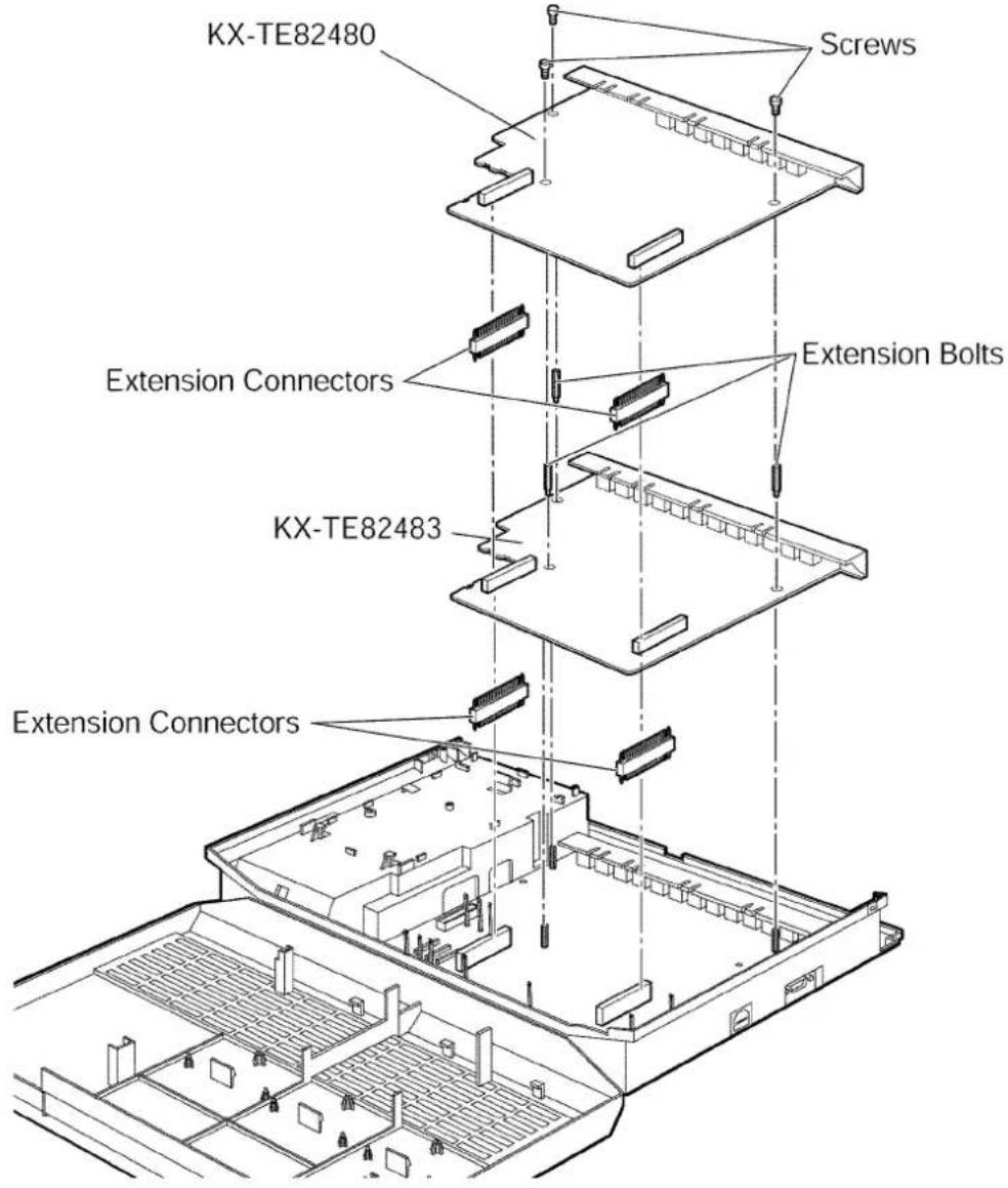 KX-TE82480 Screws Extension Connectors Extension Bolts KX-TE82483 Extension Connectors