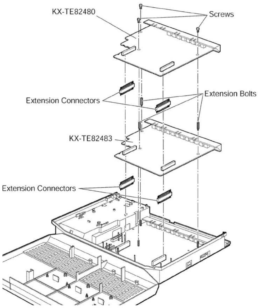 KX-TE82480 Screws Extension Connectors Extension Bolts KX-TE82483 Extension Connectors