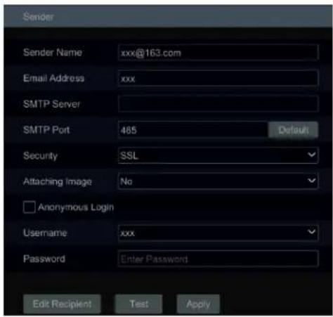 Speco Technologies H24WHRL - E-mail Conguraon - 1