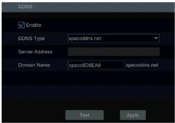 Speco Technologies H24WHRL - DDNS Conguraon - 1