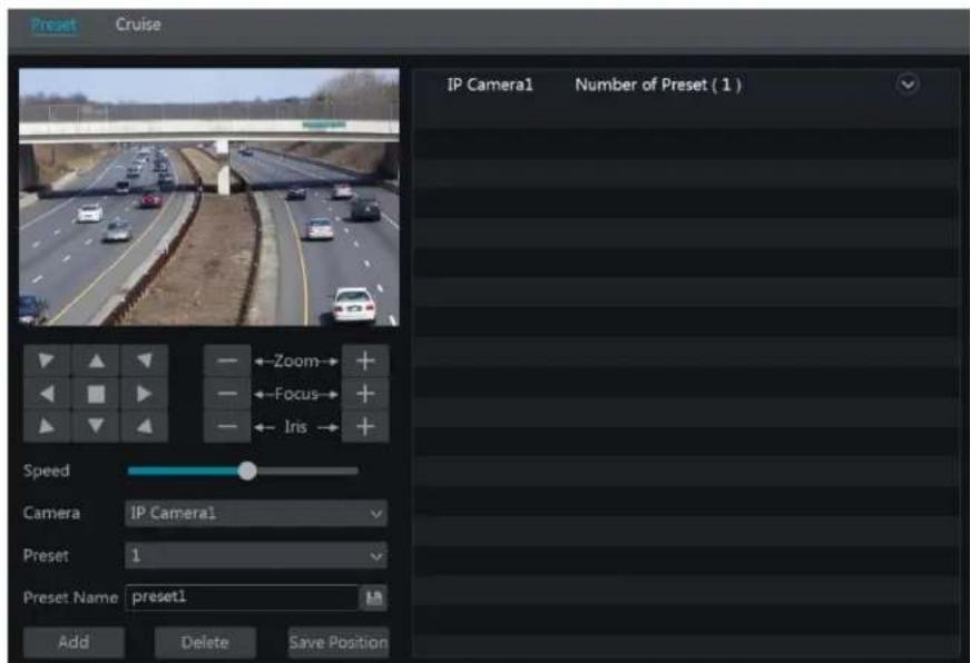 Speco Technologies H24WHRL - Preset Seng - 1