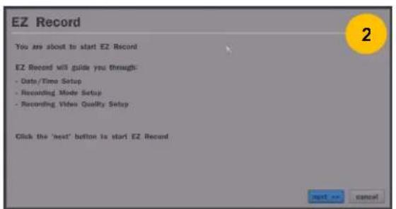 Speco Technologies D16WVN - Setup Date/Time and Record configuration - 2