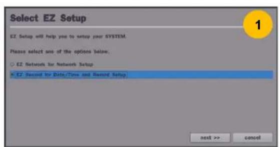 Speco Technologies D16WVN - Setup Date/Time and Record configuration - 1