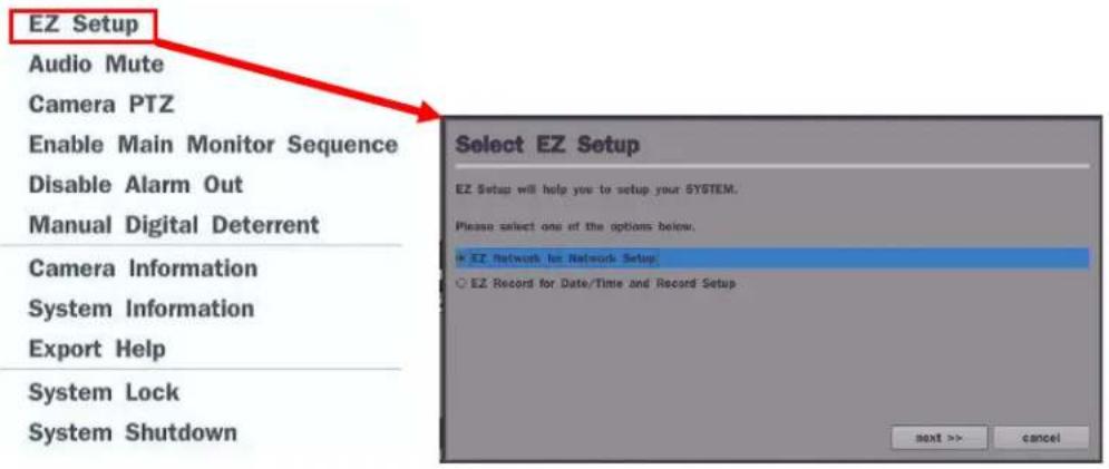 Speco Technologies D16WVN - 2-4. EZ Setup - 1