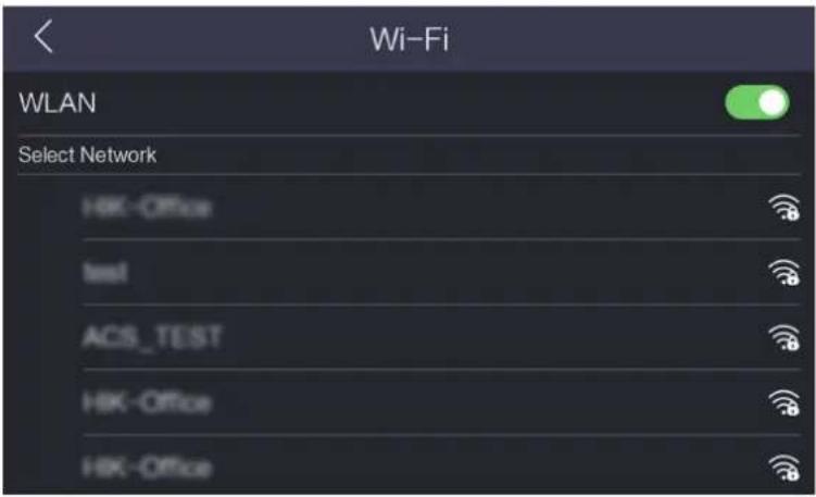 Wi-Fi WLAN Select Network HK-Office test ACS_TEST HK-Office HK-Office