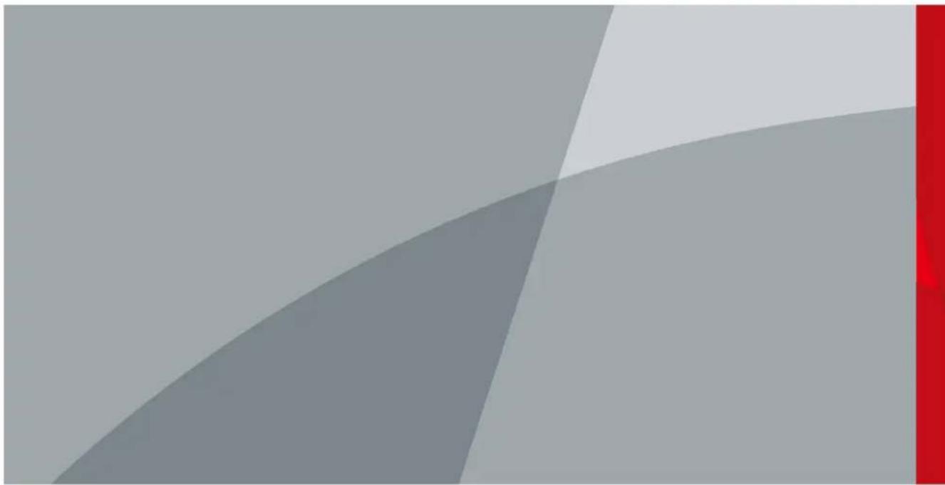 Abstract geometric composition with gray and red color blocks (no text or symbols)