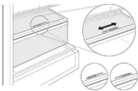 Technical diagram showing a structural component with cross-sectional views and dimension arrows (no text or symbols)