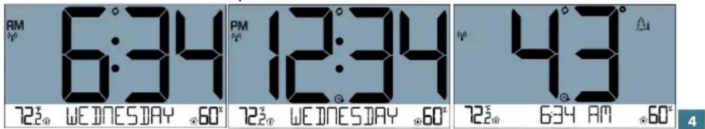 AM 6:34 PM 12:34 43° 725° WEDNESDAY 60° 725° WEDNESDAY 60° 725° 6:34 AM 60° 4