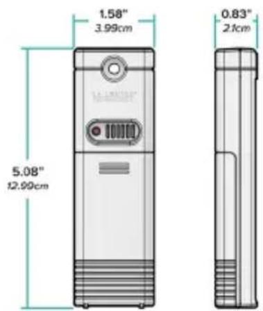 1.58" 3.99cm 5.08" 12.99cm 0.83" 2.1cm