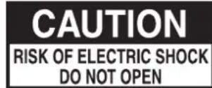ROTEL RDV-1045 - WARNING! - 3