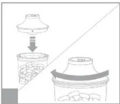 COMFEE MJ-BH30W103 - Chopper attachment - 2