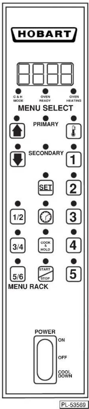 Hobart HEC202 - ERROR MESSAGES — HEC20D OVEN - 1