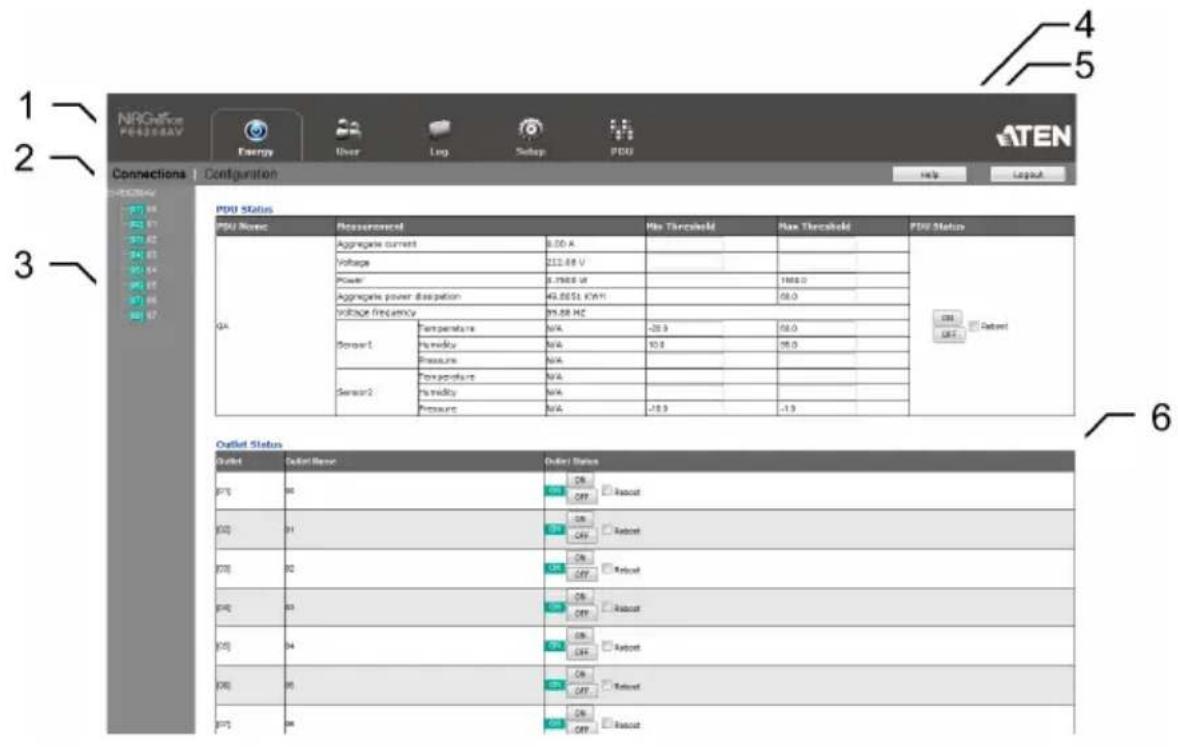 NRGOffice PDS305AV Energy User Log Setup PDU Connections Configuration Help Layout 1 2 3 4 5 6 7 8 9 10 11 12 13 14 15 16 17 18 19 20 21 22 23 24 25 26 27 28 29 30 31 32 33 34 35 36 37 38 39 40 41 42 43 44 45 46 47 48 49 50 51 52 53 54 55 56 57 58 59 60 61 62 63 64 65 66 67 68 69 70 71 72 73 74 75 7…