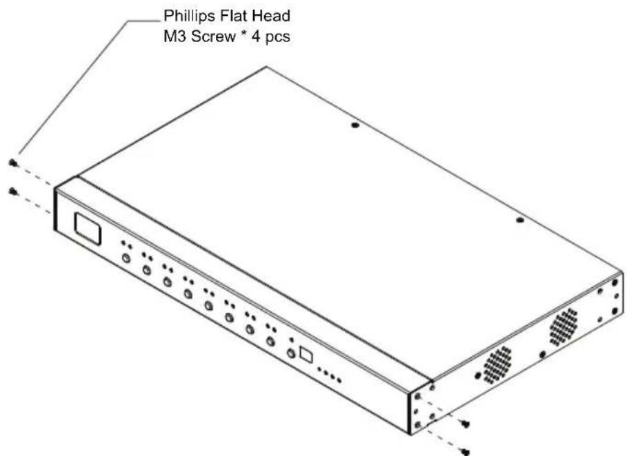 Phillips Flat Head M3 Screw * 4 pcs