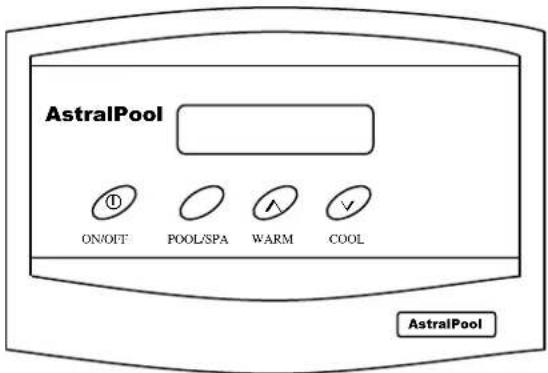 AstralPool ON/OFF POOL/SPA WARM COOL AstralPool