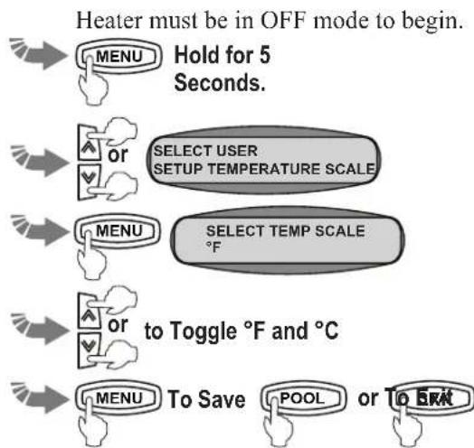 ZODIAC JXi 370Mj - Setting up Heater Options - 2