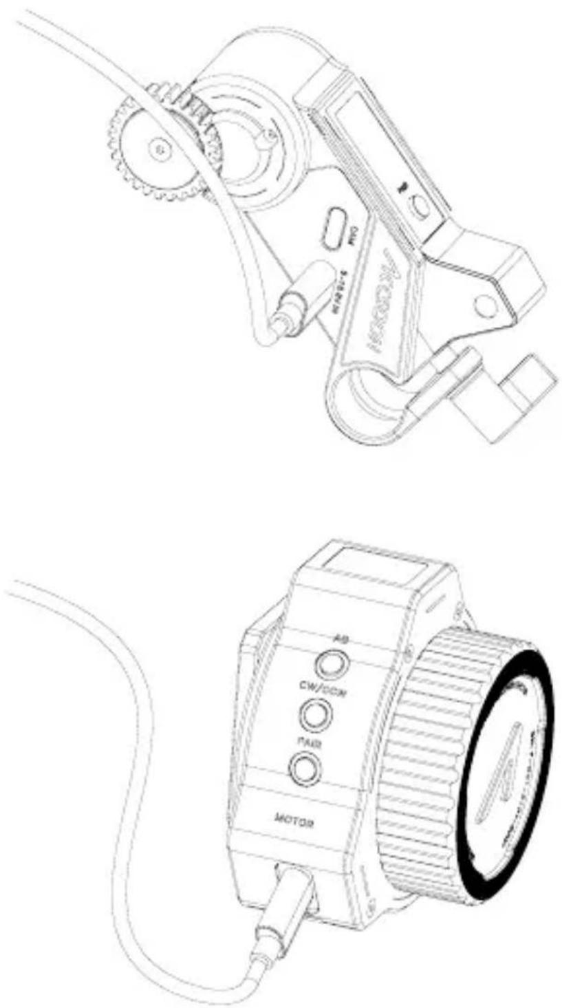 Accsoon F-C01 - Wired control mode - 1