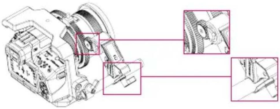 Accsoon F-C01 - Install the F-C01 motor - 1