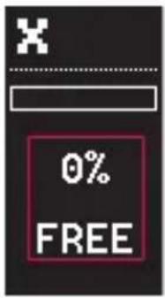X 0% FREE