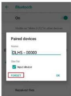 DATALOGIC MC-10HS7500 - Disconnect from Google Android - 4