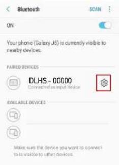 DATALOGIC MC-10HS7500 - Disconnect from Google Android - 1