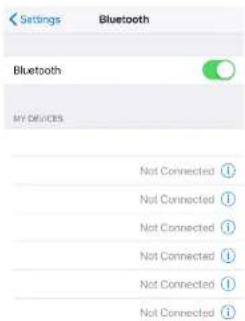 DATALOGIC MC-10HS7500 - Disconnect from Apple iOS - 5