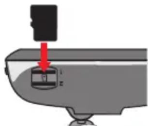 MAGELLAN MiVue 658 - Inserting a memory card - 1