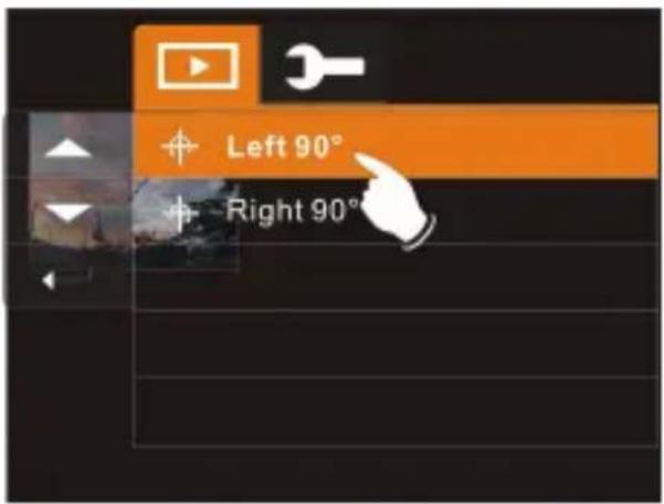 Left 90° Right 90°