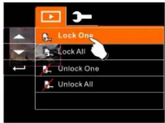 Lock One Lock All Unlock One Unlock All