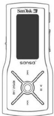 SANDISK Sansa M200 - The Basic Controls - 2