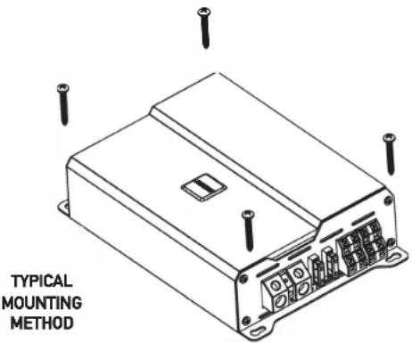TYPICAL MOUNTING METHOD
