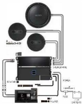A reference 2-4Cr DCACAB N-LACK POWER + power RUS + -1V BATTERY
