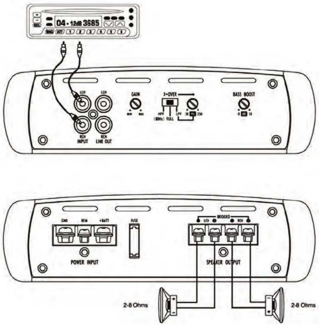 Pyle INV239A - Channel System Design #1 INV239A/INV259A - 1