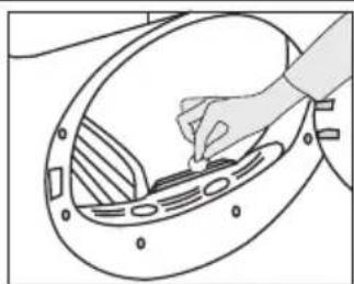 BEKO DF7439SXUV - Cleaning the sensor - 1