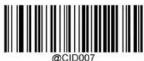 Newland FM80 Salmon - Restore the default Code IDs of all symbologies: - 6
