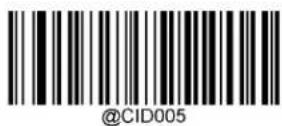 Newland FM80 Salmon - Restore the default Code IDs of all symbologies: - 4
