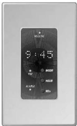 RECEIVE 9:45 MODE RECEIVE ALARM MnV