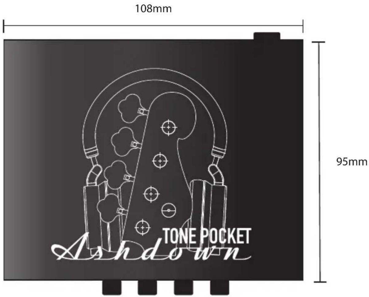 108mm 95mm TONE POCKET Ashdown