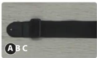 Pyle PGACLS82SUN.9 - How to attach a guitar strap? - 1